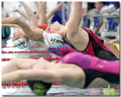 Internationales Schwimmfest in Darmstadt (Nordbad)