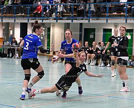 Die Handball Damen der TGB Darmstadt schlagen FSG Odenwald und bleiben Tabellenführer (© HEN-FOTO)