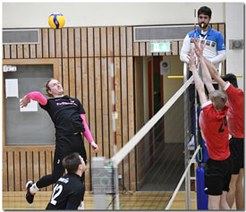 Weitere Sportfotos von der Volleyball Begegnung sind in meiner Fotogalerie (©HEN-FOTO)