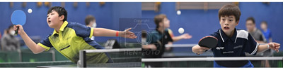 Tischtennis Einzel Hessenmeisterschaft in Weiterstadt - Gräfenhausen (©HEN-FOTO)