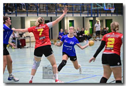 Erfolgreichste Werferin Stefanie Güter (8) für die TGB Darmstadt - mehr Sportbilder in der Fotogalerie (HEN-FOTO)