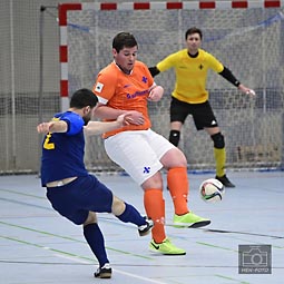 Remis könnte Klassenerhalt für Futsal Mannschaft von SV Darmstadt 98 bedeuten - mehr Sportfotos in meiner Bildergalerie HEN-FOTO