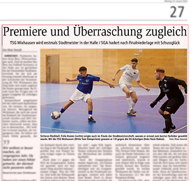  TSG Wixhausen ist Hallenfussball-Stadtmeister 2024 ! ! ! ( © HEN-FOTO )