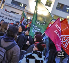 Demonstration von Friday for Future in Frankfurt unter dem Motto 
