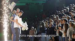 Zum 7. Studio Bloc Masters 2025 versammelten sich zahlreiche Top-Sportkletterer in der Boulderhalle in Pfungstadt ( Fotogalerie © HEN-FOTO / Peter Henrich )