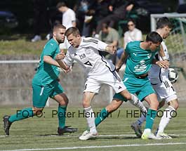 Lars Becker erzielte in der 22. Minute die 0:1 Führung, der FC Alsbach (17.) nichts zählbares entgegensetzen konnte. Jetzt gilt es am 30. Spieltag in Büttelborn ( Fotogalerie © Peter Henrich / HEN-FOTO)