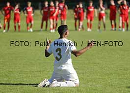 Das Fussball Kreispokal Finale am 1. Mai 2025 bei Croatia Griesheim zwischen FCA Darmstadt und Rot-Weiß Darmstadt entschied erneut der FCA Darmstadt im Elfmeterschießen für sich ( Fotogalerie ©  Peter Henrich / HEN-FOTO )