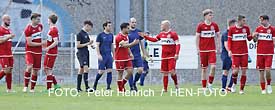 Nach der überlegenen 4:0 Führung durch Tore von Schimmel, Mohr und Constanzo konnte TSG Messel (15.) bei der Spvgg. Seeheim-Jugenheim noch den Anschlußtreffer durch Holder zum 4:1 markieren ( Fotogalerie © Peter Henrich / HEN-FOTO )