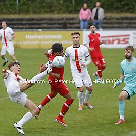 Mit einem Heimsieg gegen die Spielvereinigung Neu-Isenburg beendet SKV Rot-Weiß Darmstadt (3:1) die Saison 2024 / 2025 auf Platz 4 (Fotogalerie © Peter Henrich / HEN-FOTO)