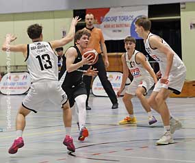 Roßdorf Torros holen Heimsieg in der 2. Regionalliga gegen BBA Gießen 46ers (Fotogalerie: Peter Henrich / HEN-FOTO) 