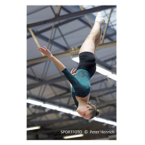 Australierin Anina Schweizer hat die weiteste Anreise zum Doppelmini Trampolin Felsingpokal in Darmstadt (Fotogalerie @ Peter Henrich)
