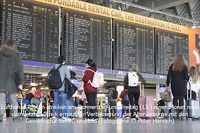 Lufthansa Piloten streiken am Donnerstag und Freitag (13.) einen Monat nach dem letzten Streik erneut für Verbesserung der Altervorsorge mit den Gewerkschaften VC und Ufo (Fotogalerie © Peter Henrich)