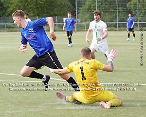 SG Arheilgen verbessert mit Heimsieg gegen SV St Stephan Griesheim sein Punkteverhältnis und Chance zum Aufstieg in die Gruppenliga Darmstadt (Sportfoto © Peter Henrich / HEN-FOTO)
