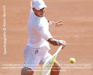 24.05.2026 Tennis INNO INVEST CUP 2026 beim TEC Darmstadt inkl. Live TV - Finale Damen Einzel Siegerin Ariane PAULUS / TC Deuten und Gewinner bei den Herren Filip Krolo (152 / Frankfurter TC 1914 Palmengarten) (Foto: Peter Henrich)