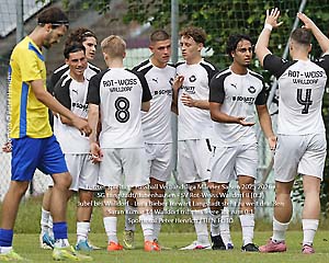Am 32. Spieltag der Fussball Verbandsliga Saison 2025/2026 setzte es für Absteiger SG Langstadt/Babenhausen (16.) gegen SV Rot-Weiss Walldorf II (12.) eine Niederlage (0:3) (Fotogalerie © Peter Henrich / HEN-FOTO) Am 32. Spieltag der Fussball Verbandsliga Saison 2025/2026 setzte es für Absteiger SG Langstadt/Babenhausen (16.) gegen SV Rot-Weiss Walldorf II (12.) eine Niederlage (0:3) (Fotogalerie © Peter Henrich / HEN-FOTO)