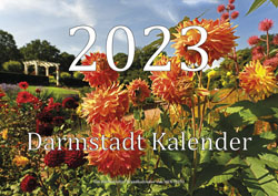 mein neuer Darmstadt Kalender 2023 - erhältlich in Darmstadts Buchhandlungen Hugenddubel, Thalia und Schlapp sowie in meinem Kalender-Shop (HEN-FOTO)